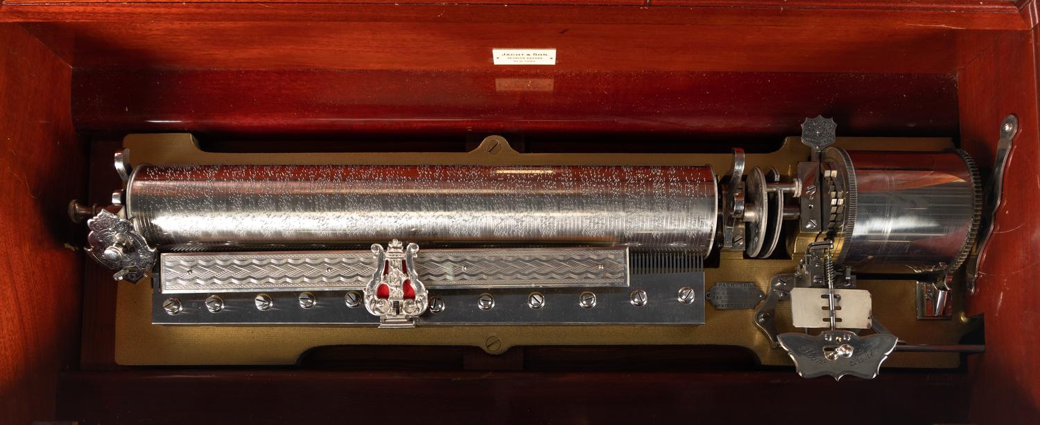 A Mermod Frères Quatuor Soprano 20 Inch Interchangeable Cylinder Music Box