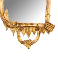 A Pair of George III Style Giltwood Mirrored Wall Brackets