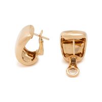 CARTIER, YELLOW GOLD EARCLIPS