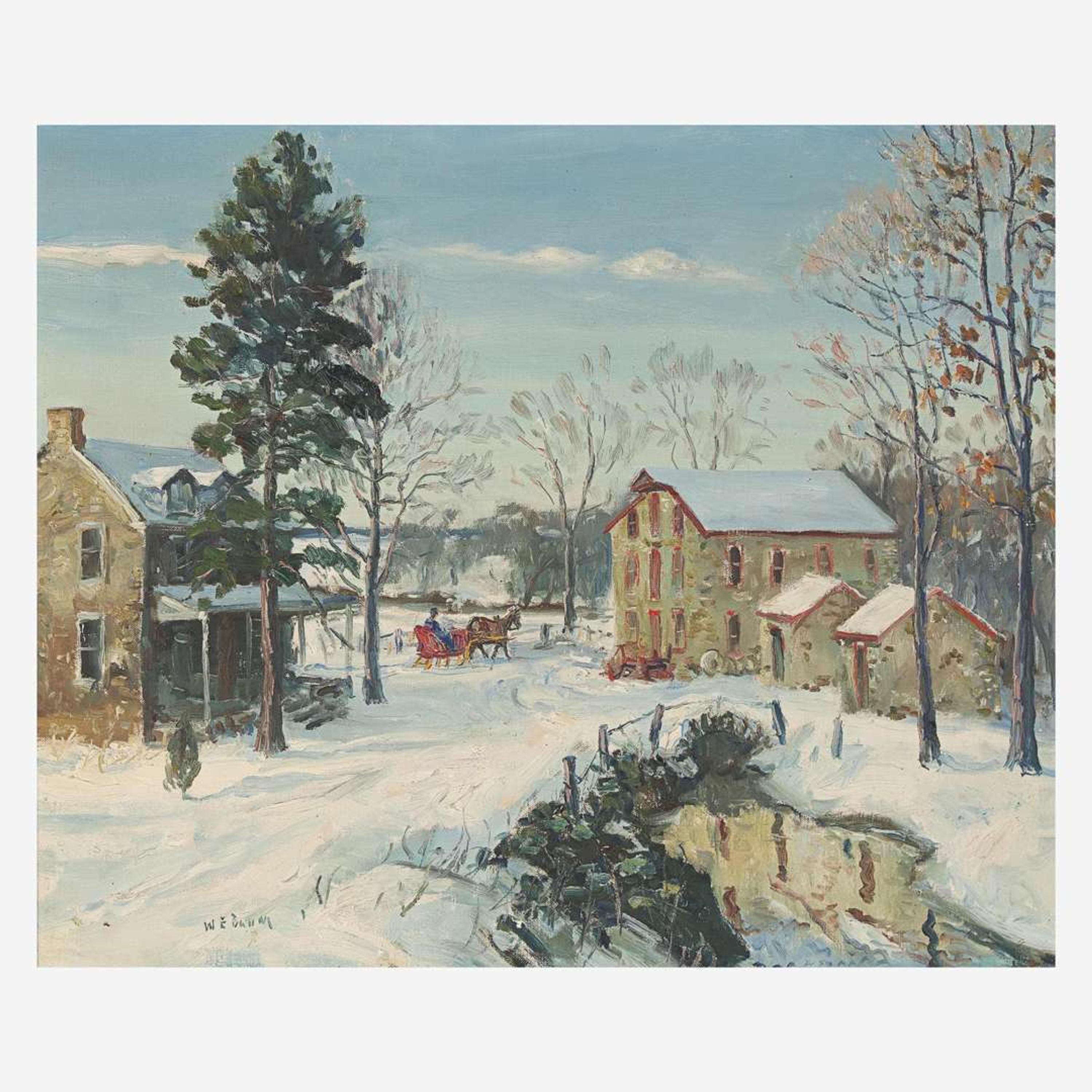 Walter Emerson Baum (American, 1884–1956) Bucks County Mill