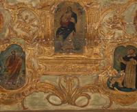 A Venetian Painted Bed