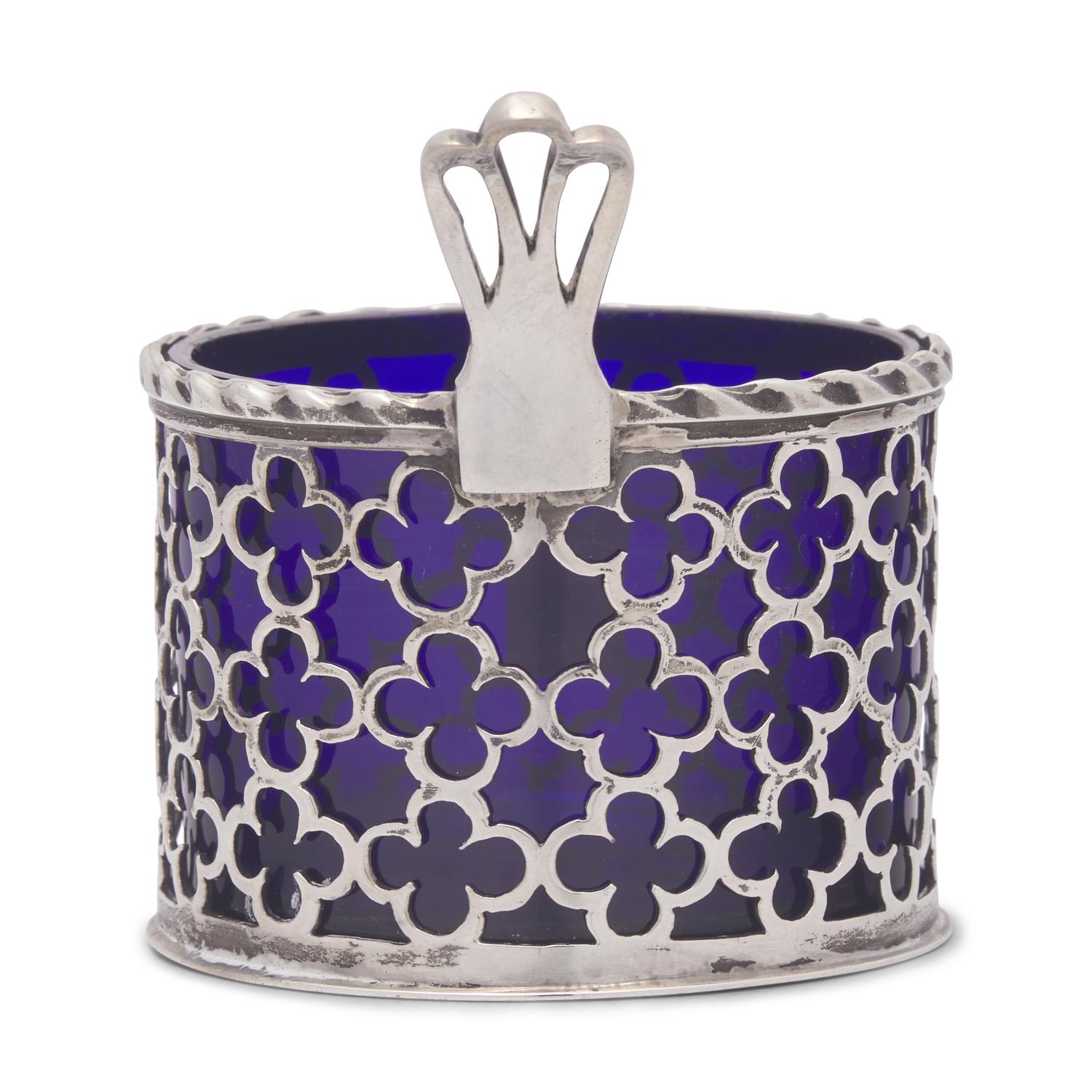 A George III Pierced Silver Cream Piggin