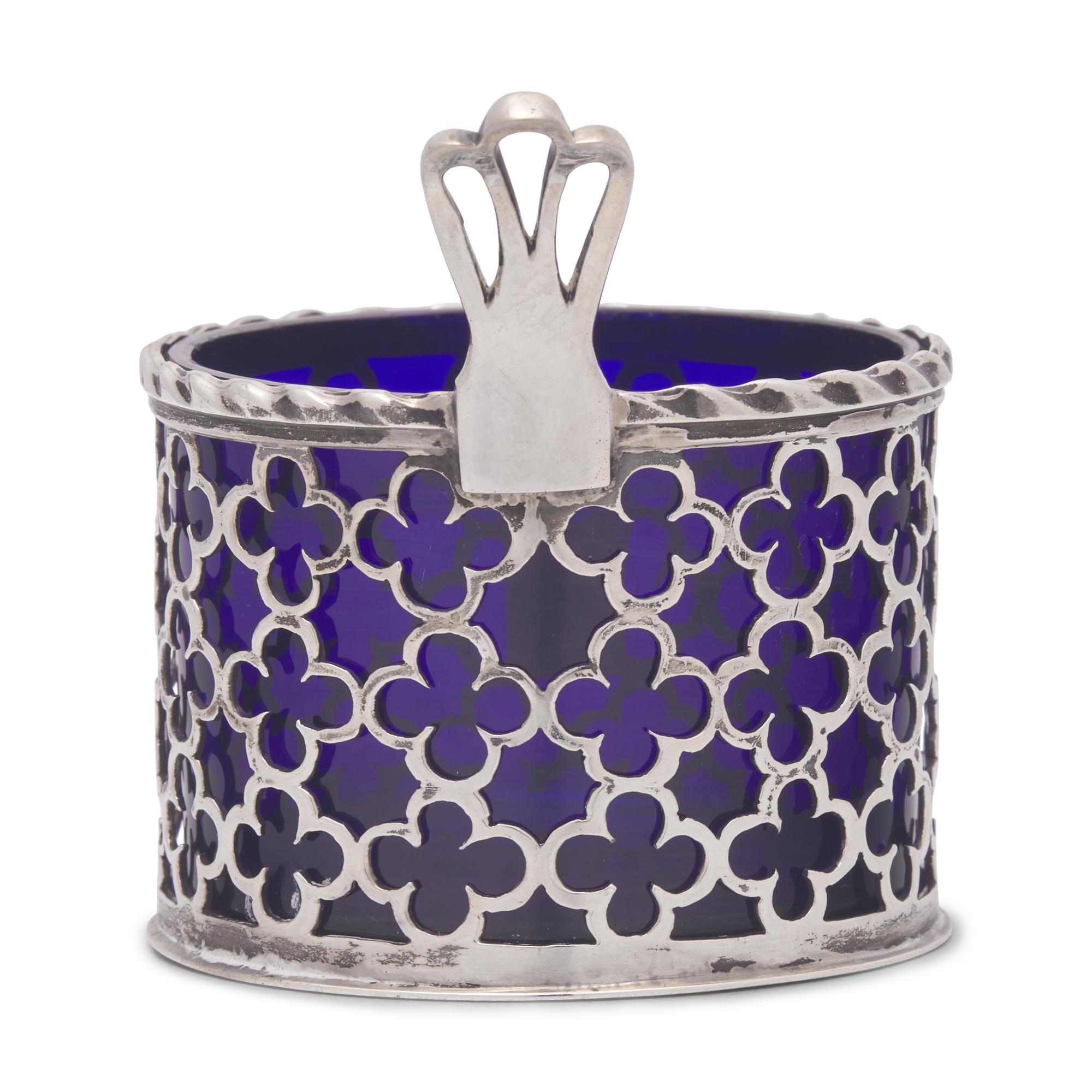 A George III Pierced Silver Cream Piggin