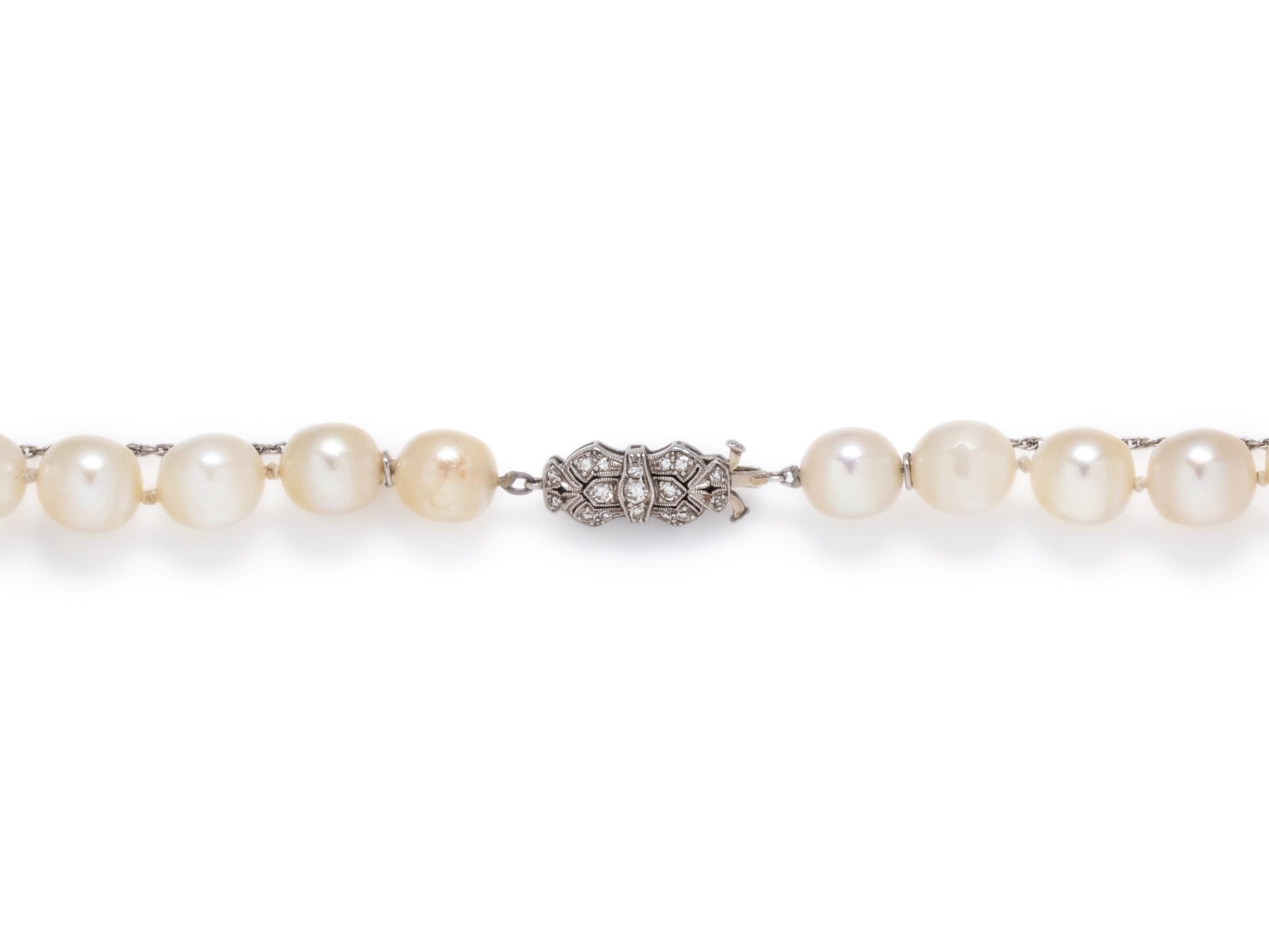 CULTURED PEARL NECKLACE