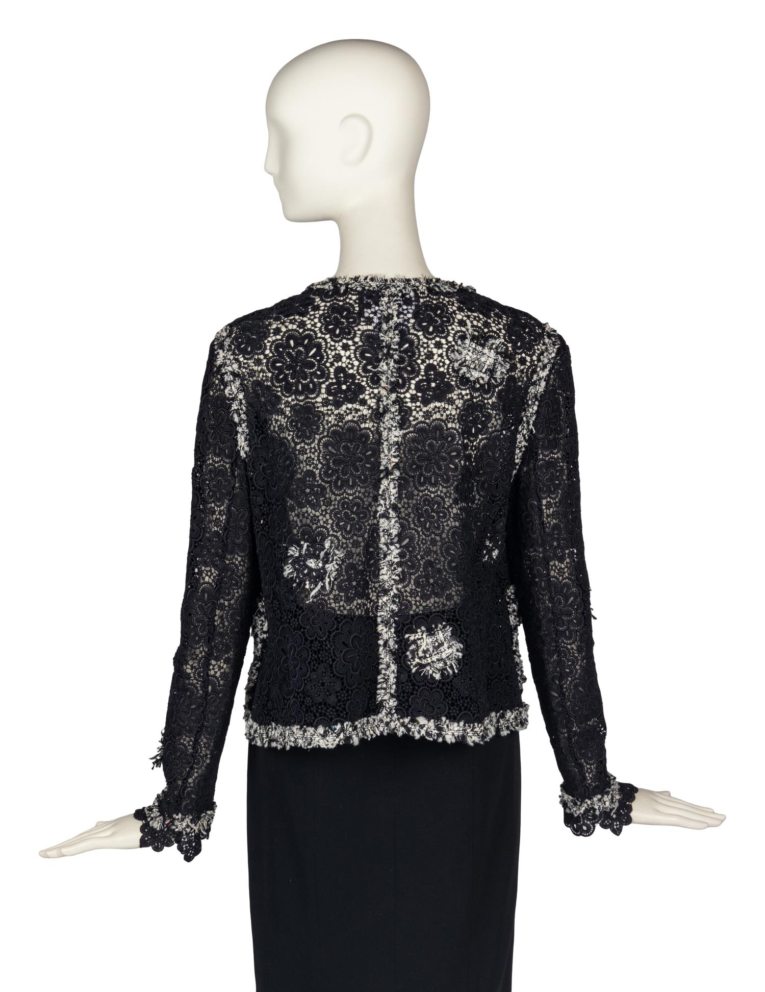 Chanel Floral Lace Jacket, Spring 2004
