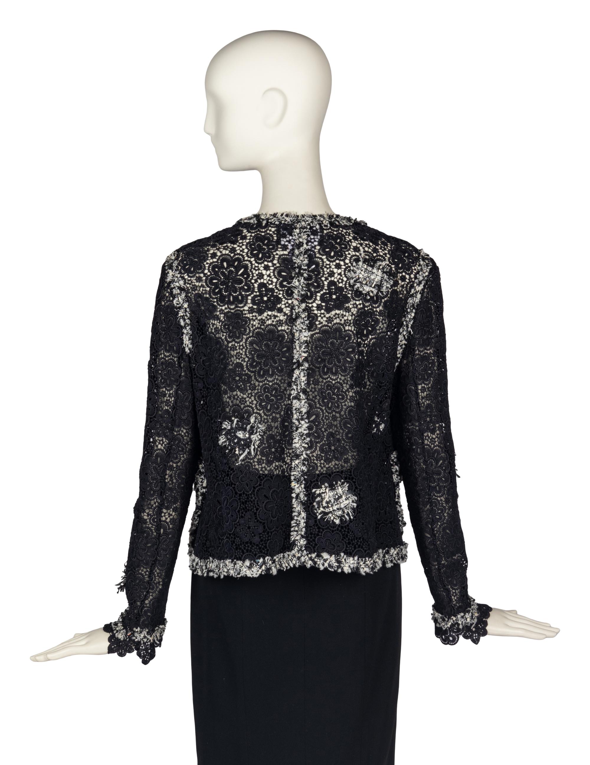 Chanel Floral Lace Jacket, Spring 2004