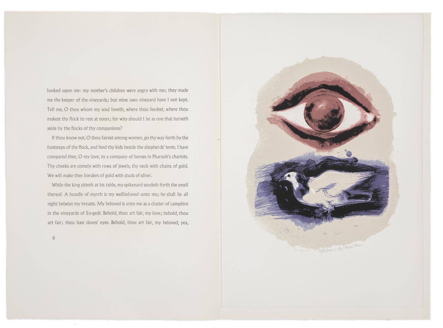 Michael Rothenstein, (English, 1908-1993), Portfolio of ten works from The Song of Songs, 1979