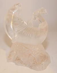 A Pate de Verre Sculpture Height 8 1/2 inches. — SECOND HALF 20TH CENTURY