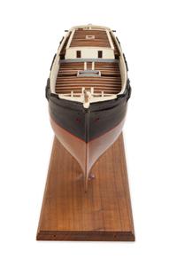 A Model of a Young Mechanic Clipper Ship Height of model 19 1/2 x length 66 inches.