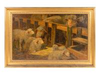 Lambs and Ewes in the Fold