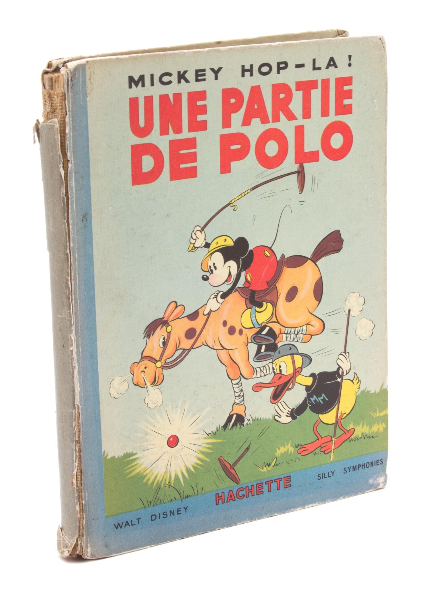 DISNEY, Walt (1901-1966). Mickey Hop-La! Une Partie de Polo.