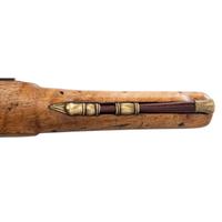Brass Barreled Flintlock Trade Pistol Retailed by A.W. Spies with a Norfolk VA Capture Inscription