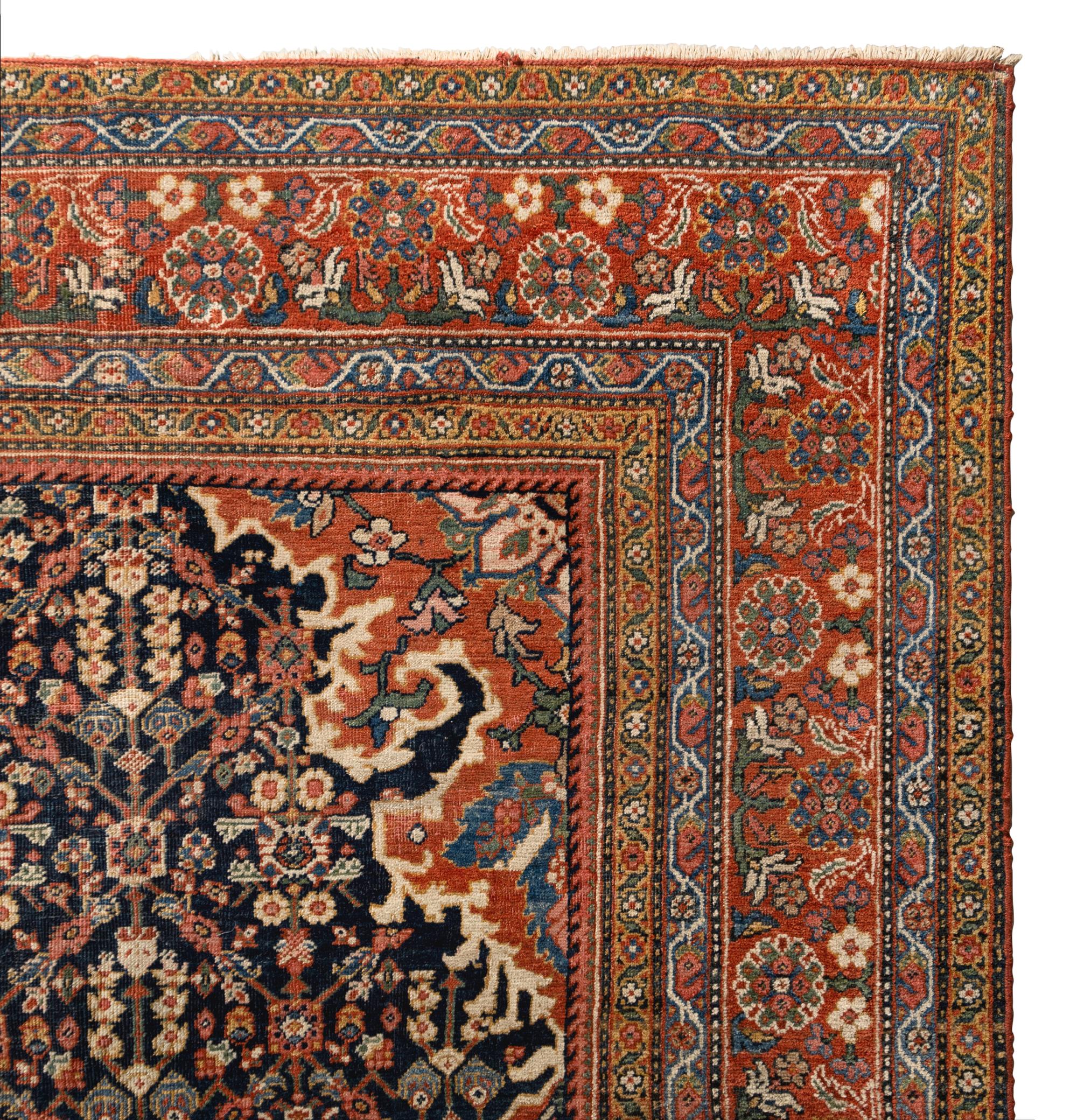 A Kashan Wool Rug