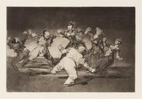 If Marina Will Dance, She Has to Take the Consequences (plate 12 from Los Proverbios)
