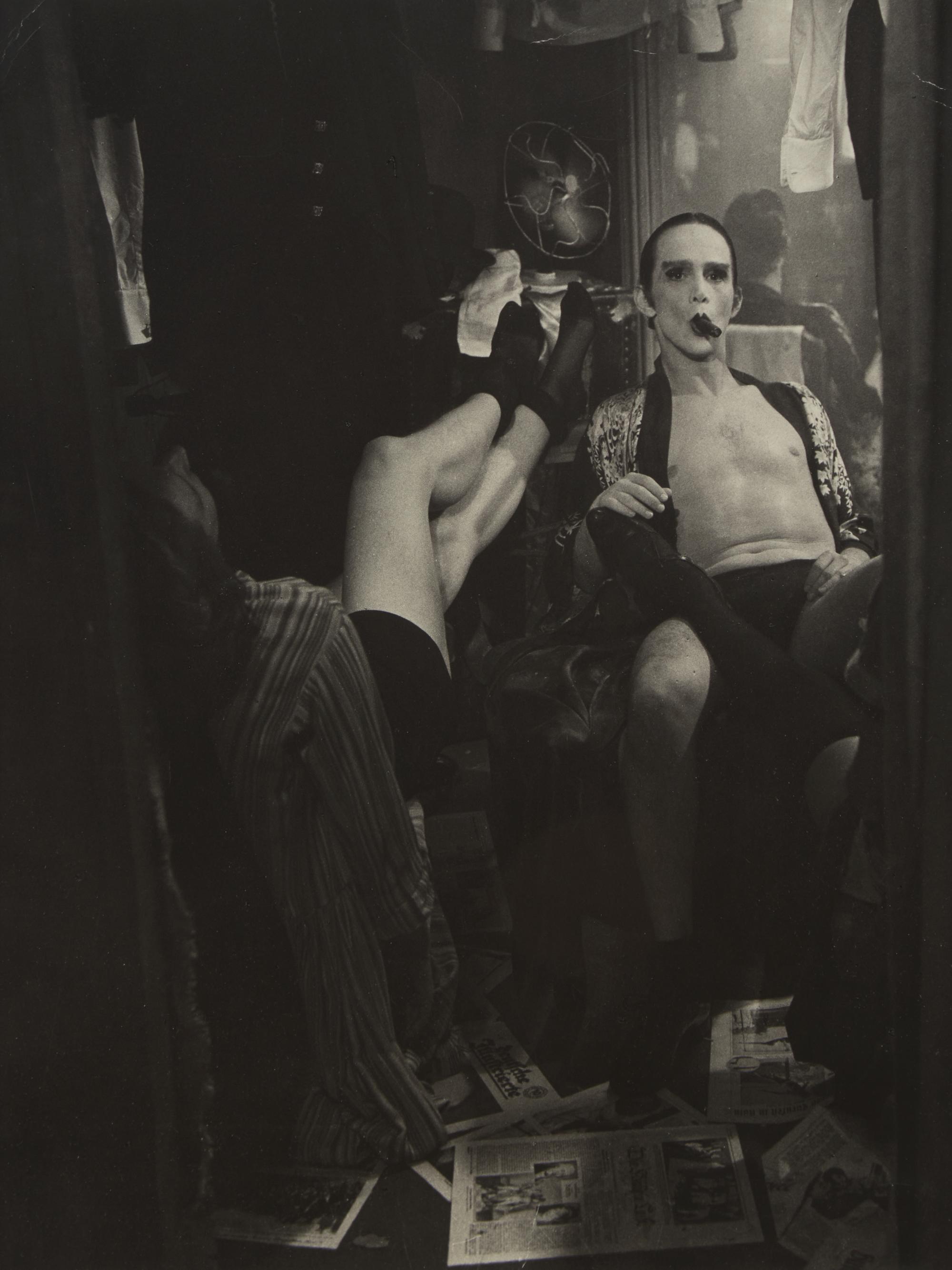 Joel Grey Backstage from the film Cabaret
