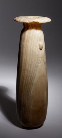 A Large Egyptian Alabaster Alabastron
