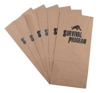 [BLACK PANTHER PARTY]. Black Community Survival Conference poster. Oakland, CA, March 1972. [ With: ] Survival Program paper lunch and grocery bags.
