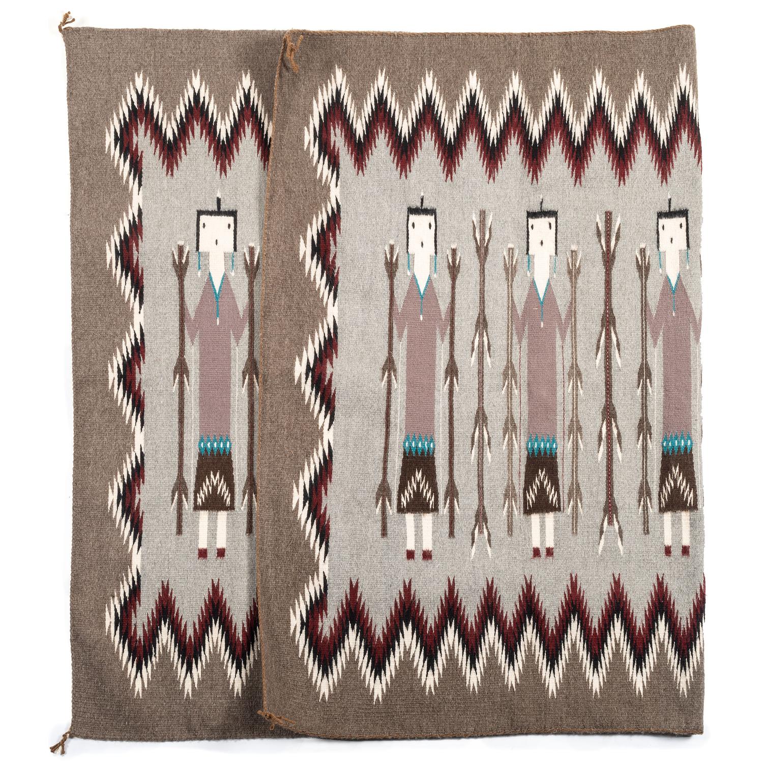 Navajo Yei Weaving / Rug