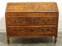 A Secretary Desk Height 39 1/2 x width 40 1/2 x depth 20 inches.