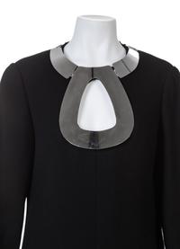 A Pierre Cardin 1960s Black Crepe Dress,