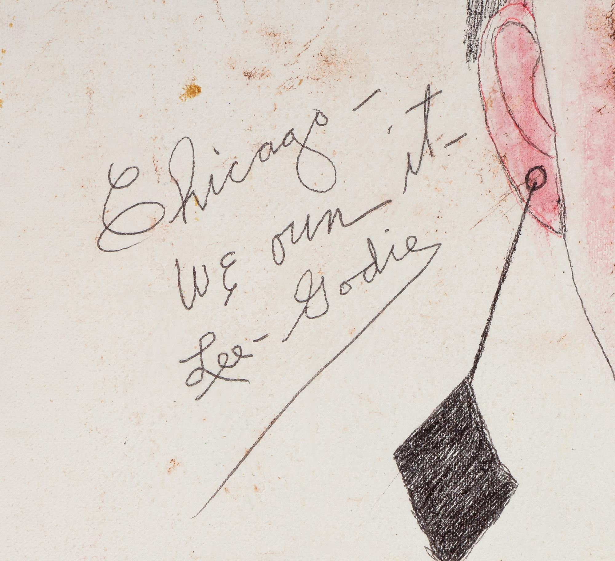 Chicago We Own It (Figure with Self Portrait)