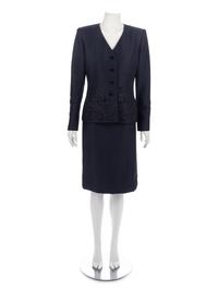 Two Jacket Ensembles, 1980-90s: Oscar de la Renta & Orrier's