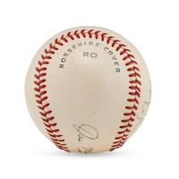 A Multi Signed Autograph Baseball Featuring Joe Medwick and Notables (Beckett Authentication Services Letter of Authenticity)