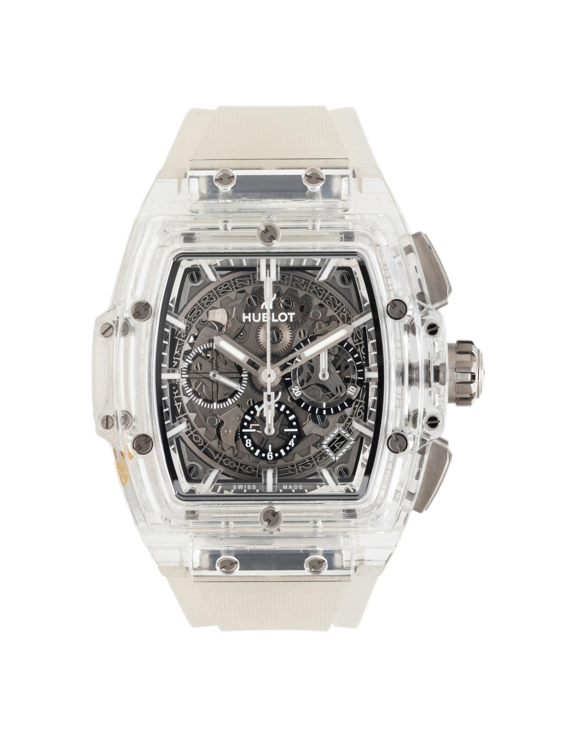 HUBLOT, SAPPHIRE 'SPIRIT OF BIG BANG' WATCH