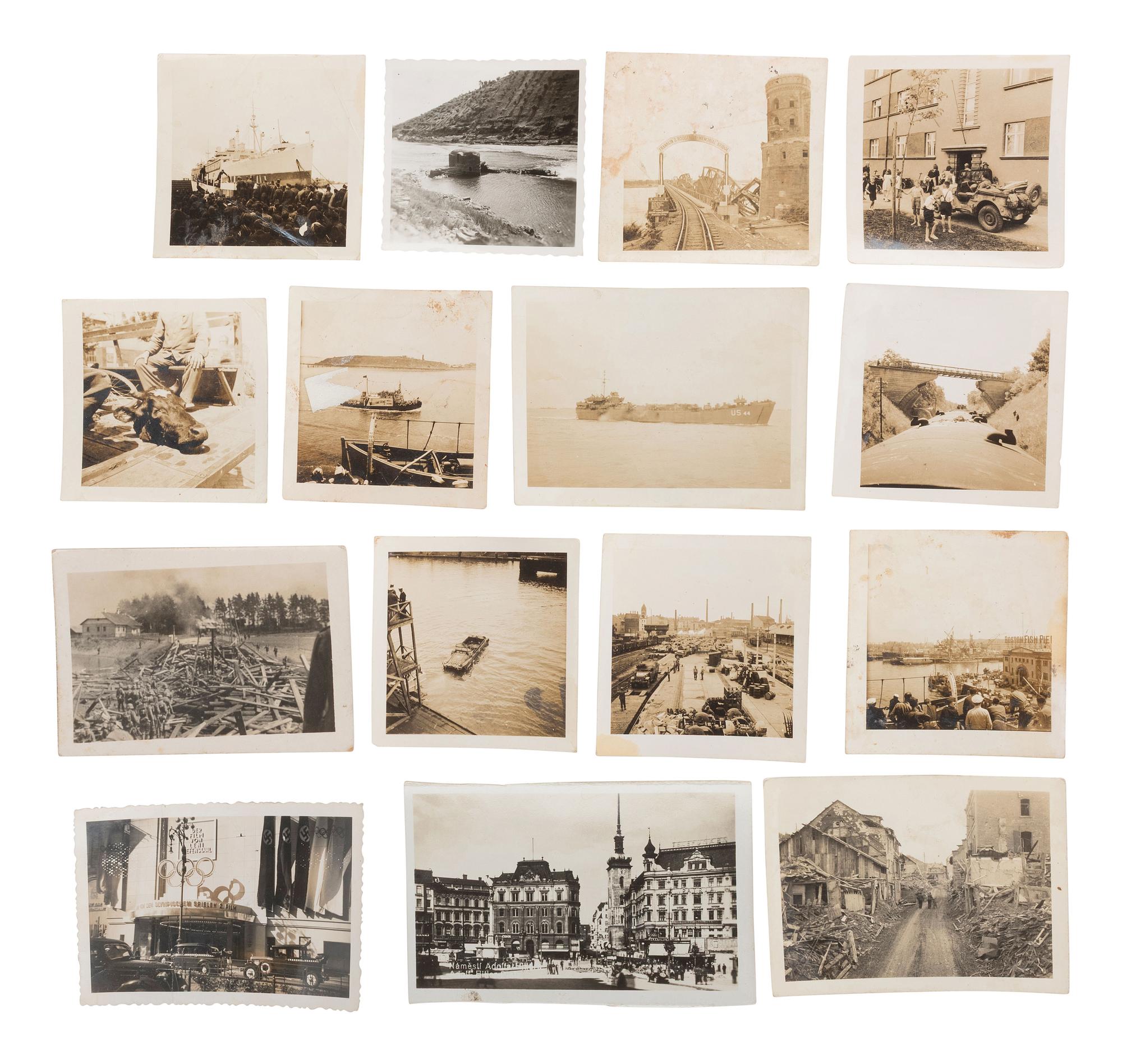 [WORLD WAR II]. Archive of 777th Tank Battalion (28th Infantry Division).