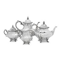 An American Silver Four-Piece Tea and Coffee Service