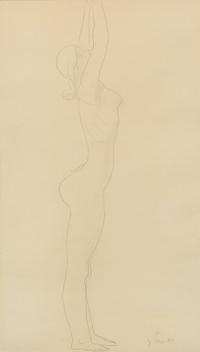 Gerhard Marcks, (German, 1889-1981), Standing Girl