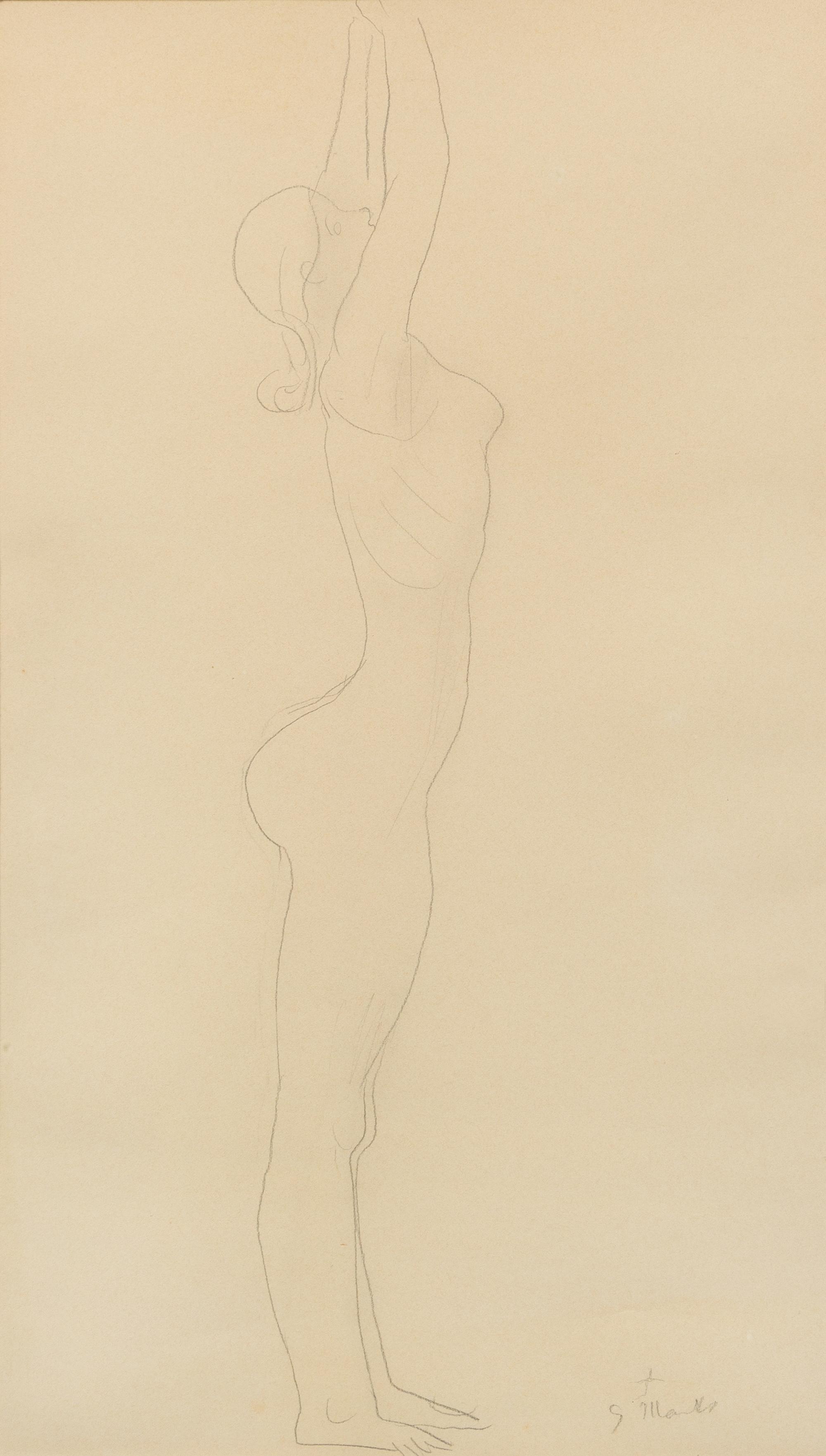 Gerhard Marcks, (German, 1889-1981), Standing Girl