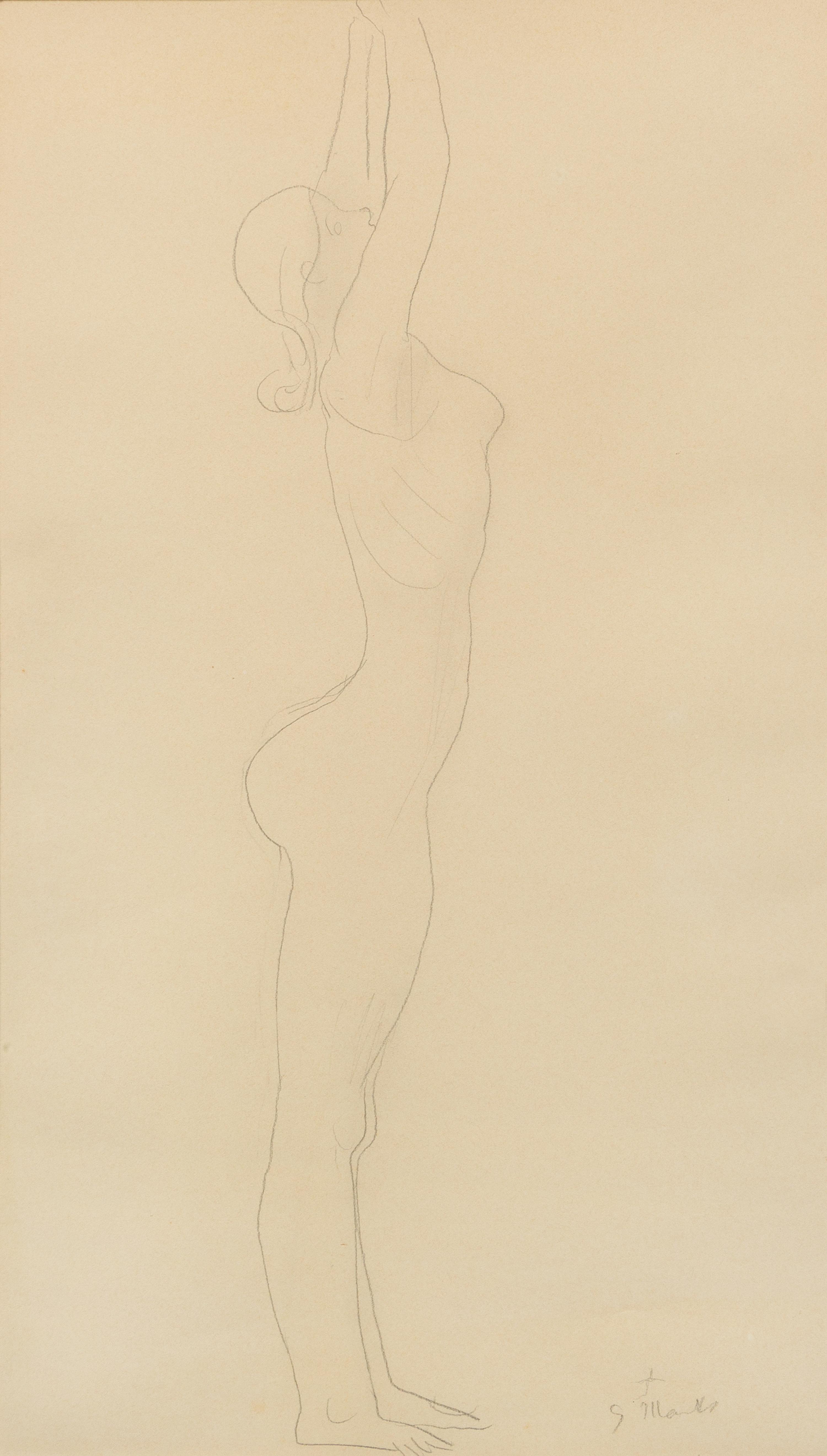 Gerhard Marcks, (German, 1889-1981), Standing Girl