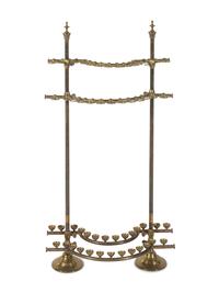 An English Brass Cane Stand
