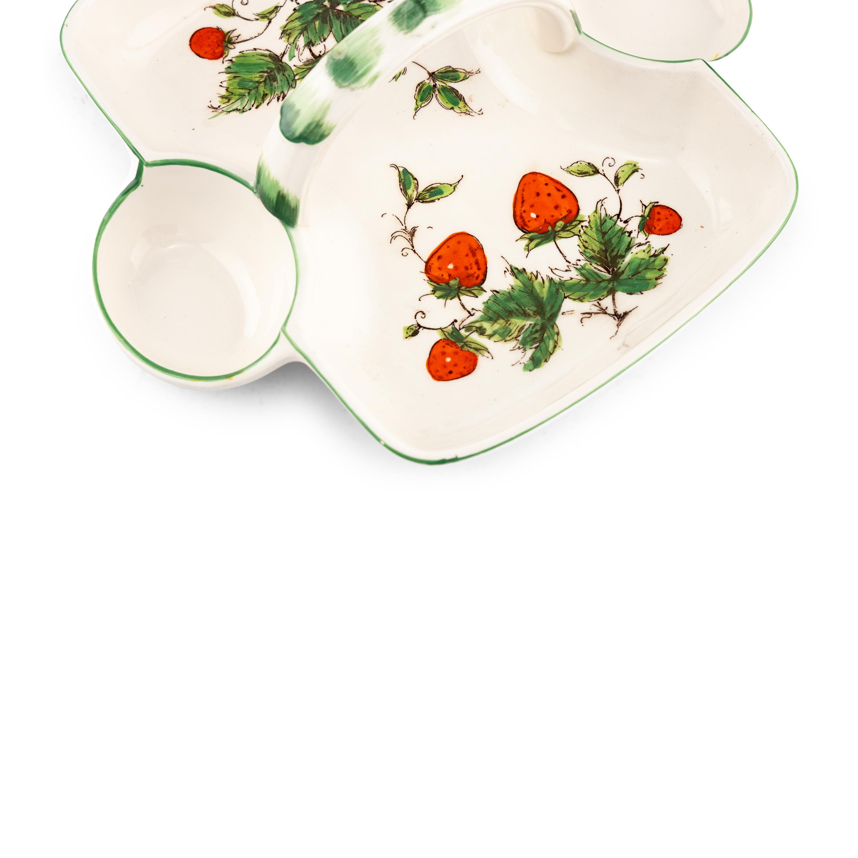 A Collection of Strawberry-Themed Tableware