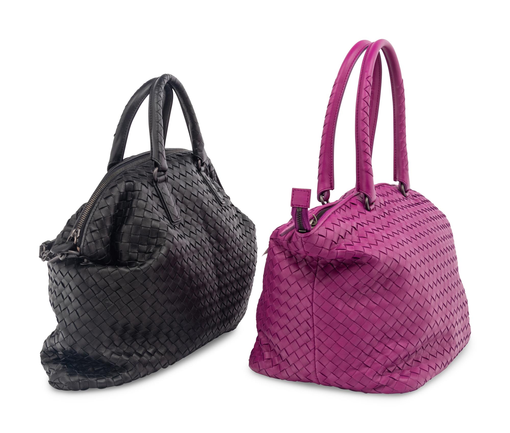 Two Bottega Veneta Intrecciato Totes