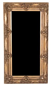 A Giltwood Mirror 50 x 27 1/2 inches.