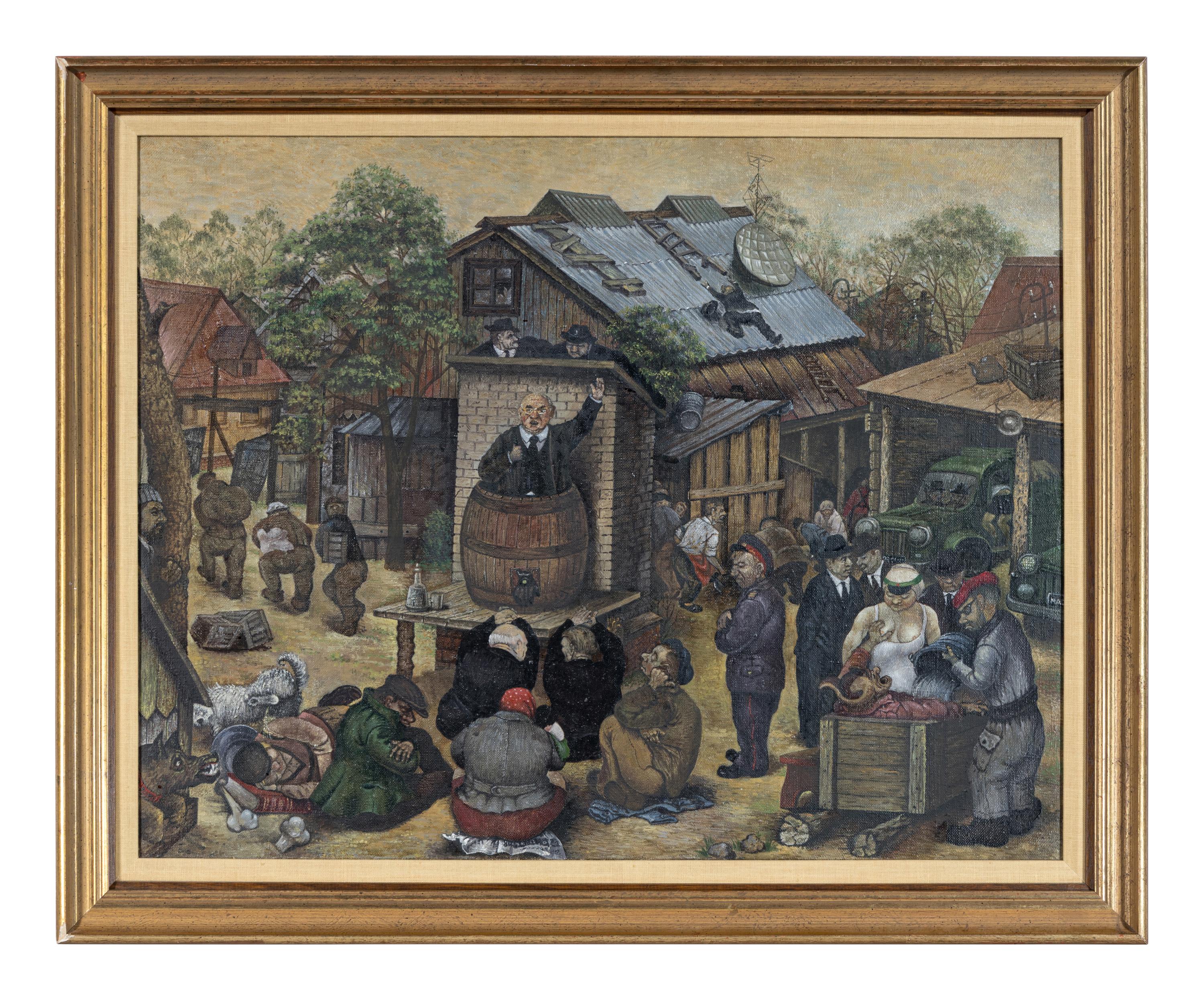 Untitled (Barrel of Laughs), 1977