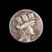 [ANCIENT] PHONECIA. Aradus. Tyche/Nike. AR Tetratrachm (c. 60 BCE)