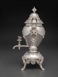 An American Silver Hot Water Urn