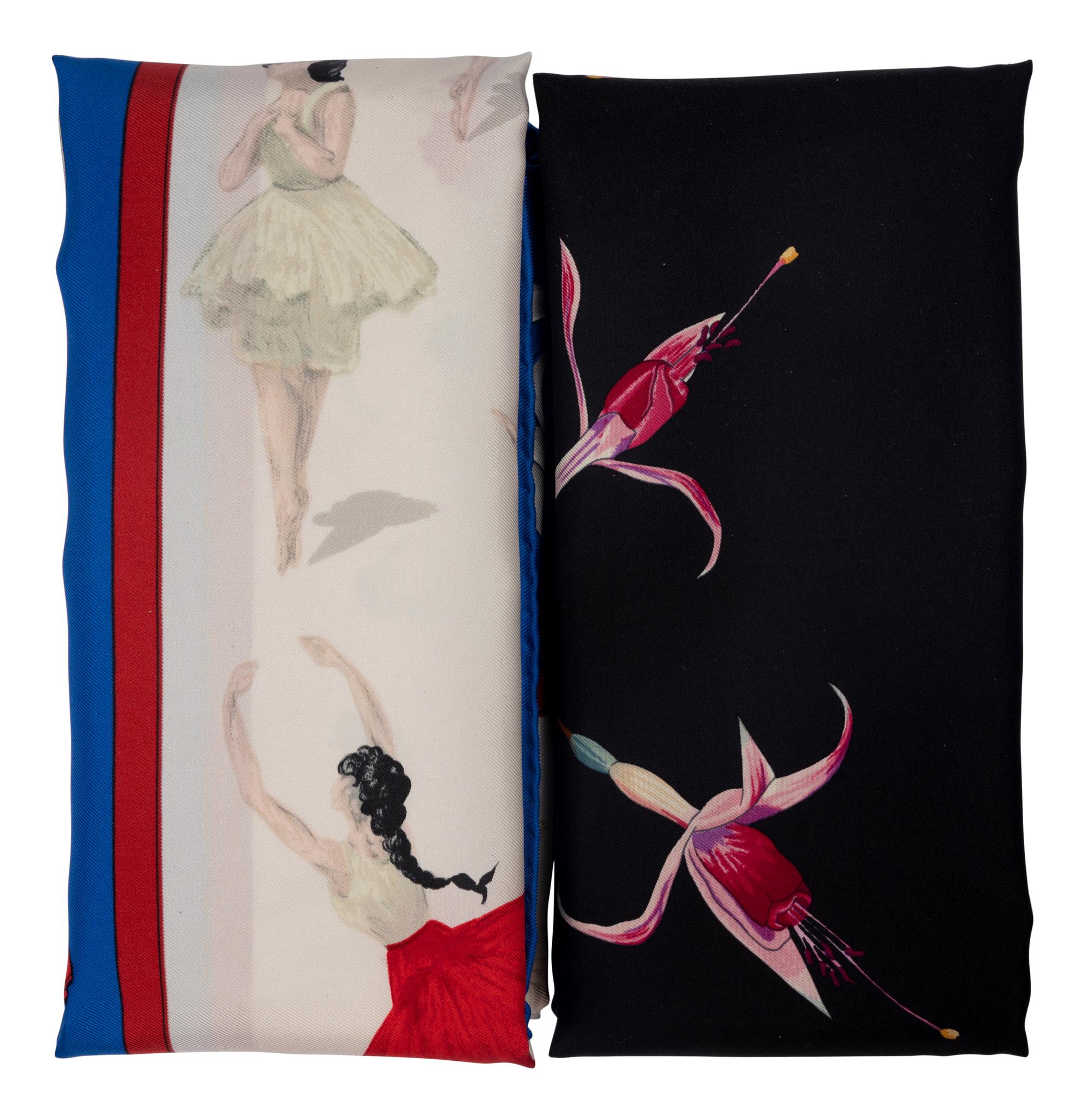 Two Hermès 90cm Silk Scarves