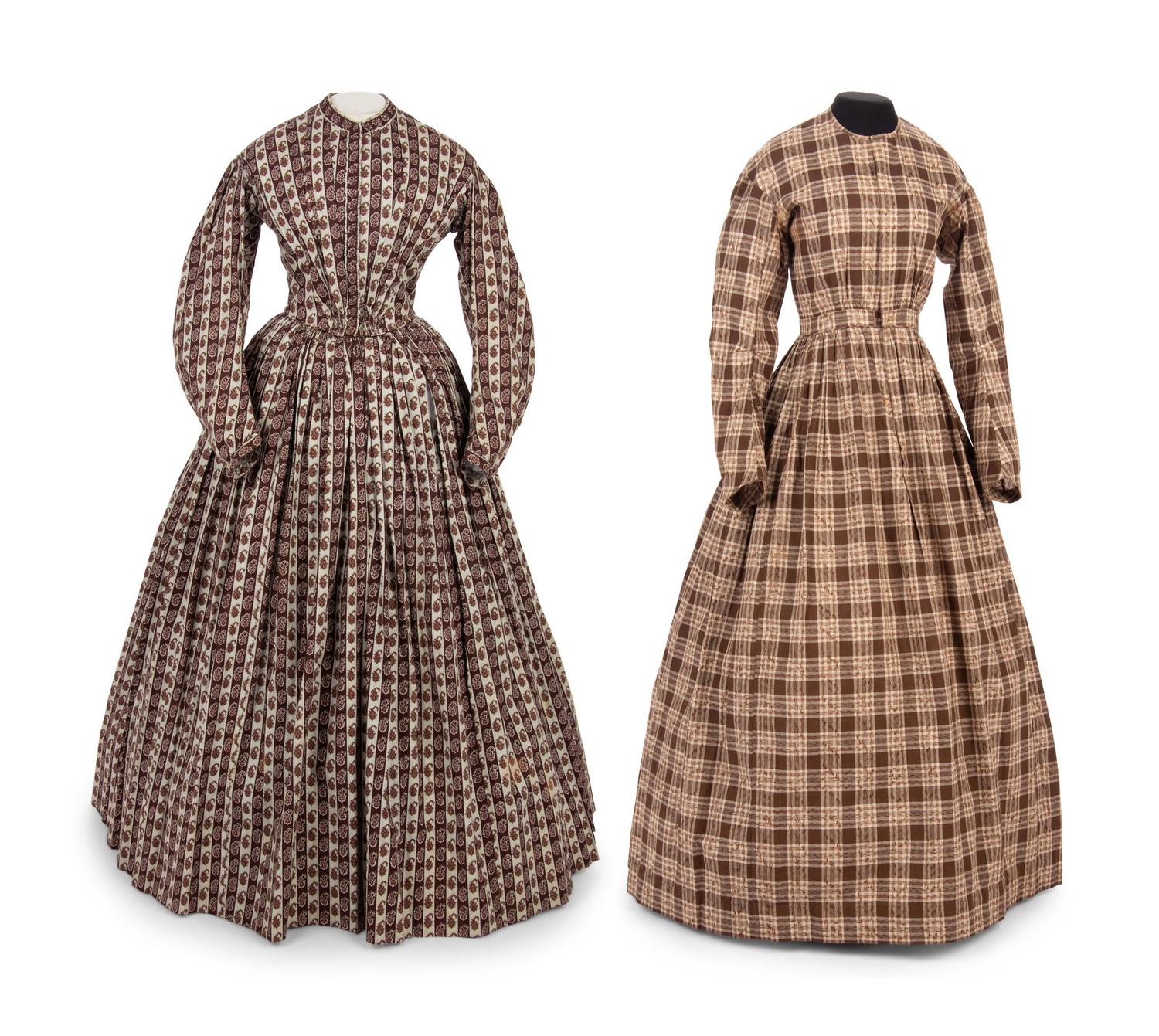 Two Day Dresses, 1860s