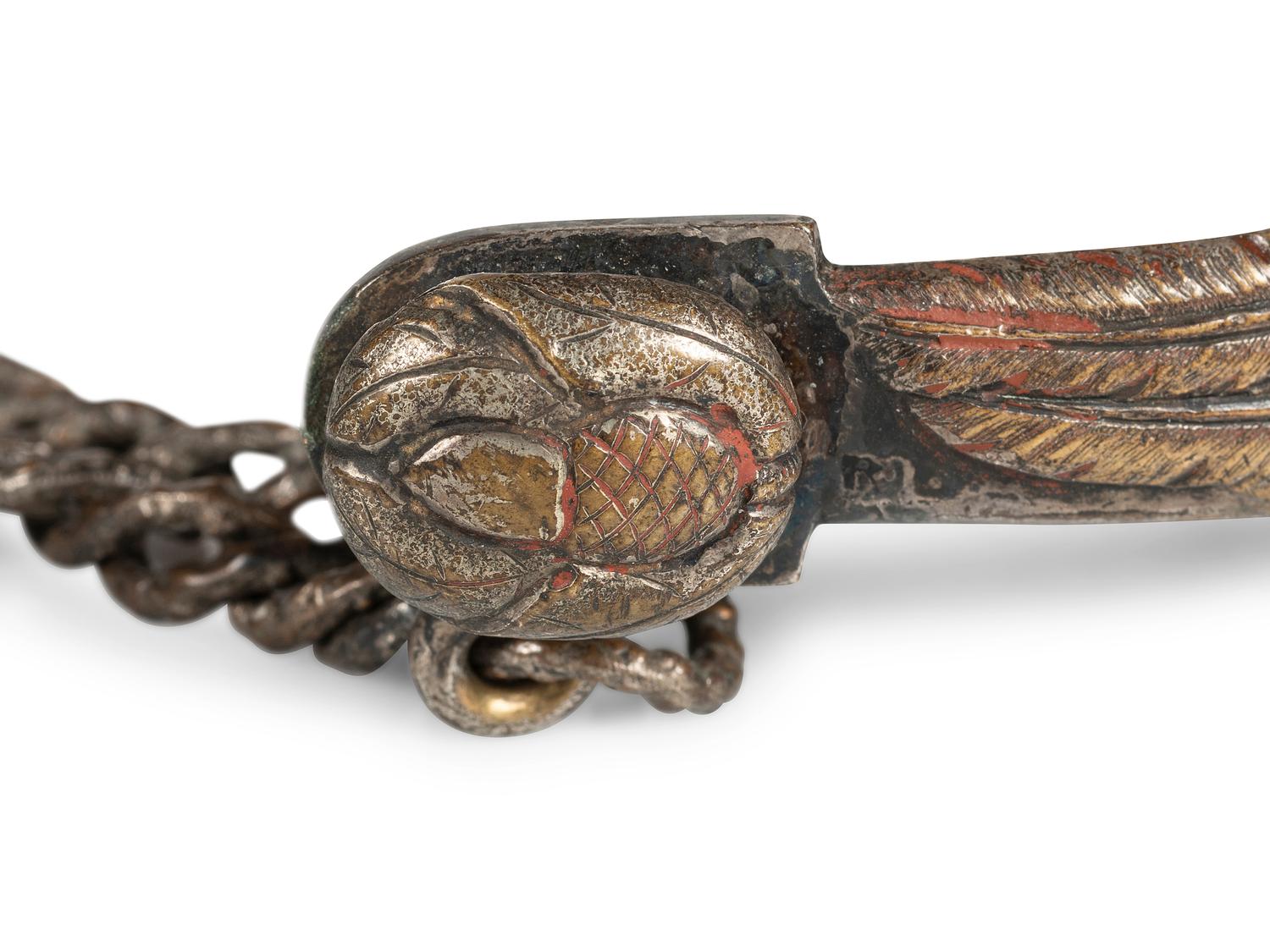Pair of eagle spurs.