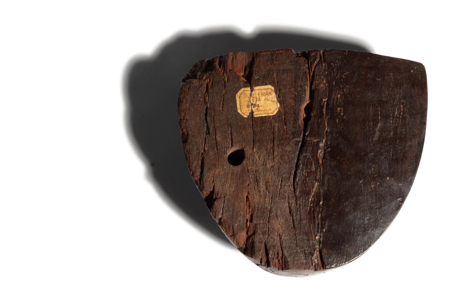 An Egyptian Wood Mummy Mask