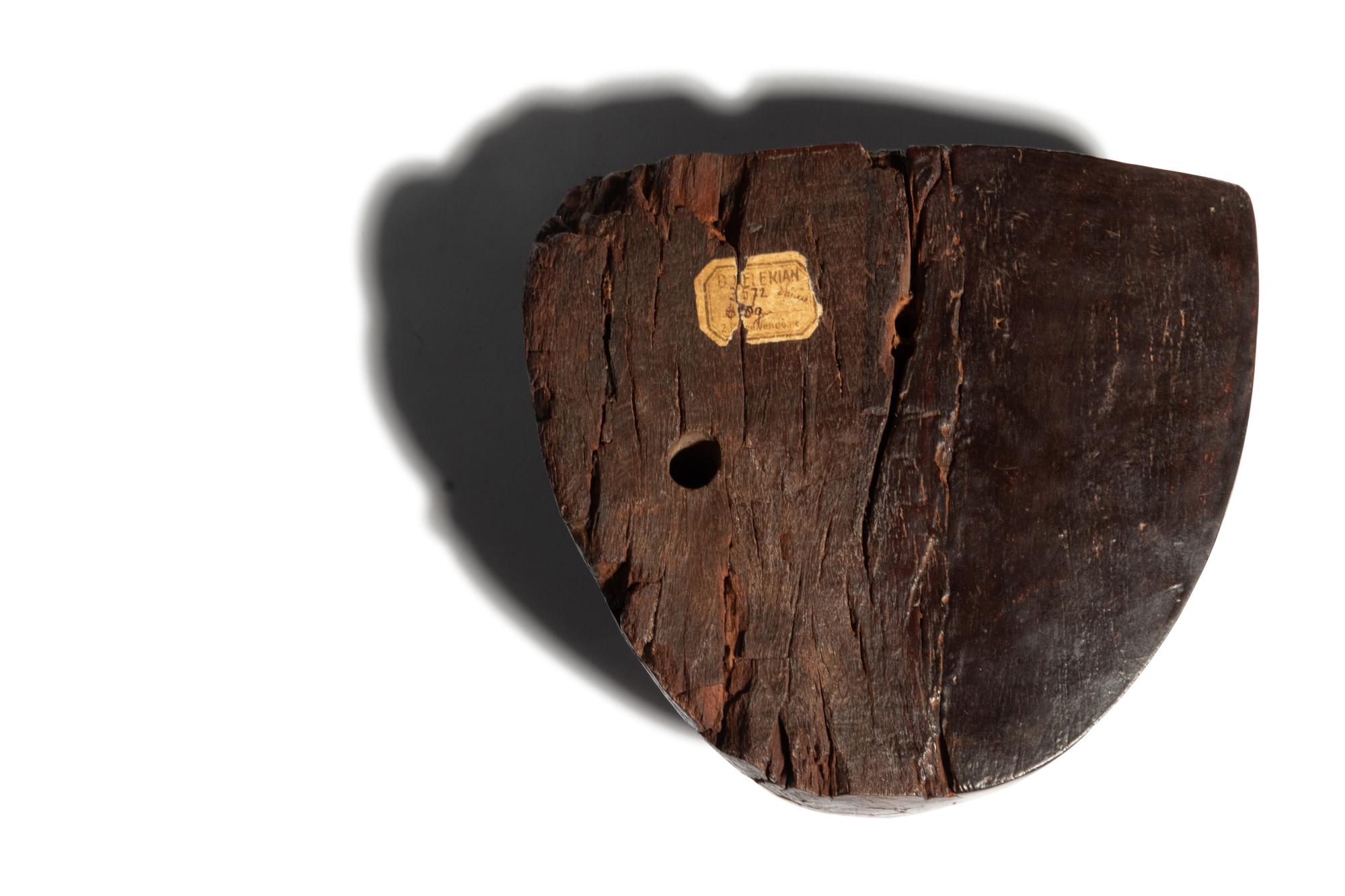 An Egyptian Wood Mummy Mask