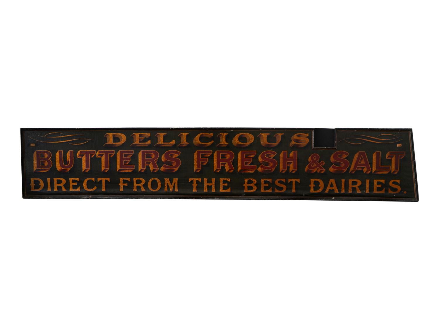 A Pair of Very Large Victorian Hand-Painted Trade Signs