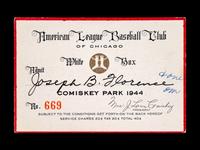A Group of Vintage Baseball Season Passes and All-Star Game Tickets,