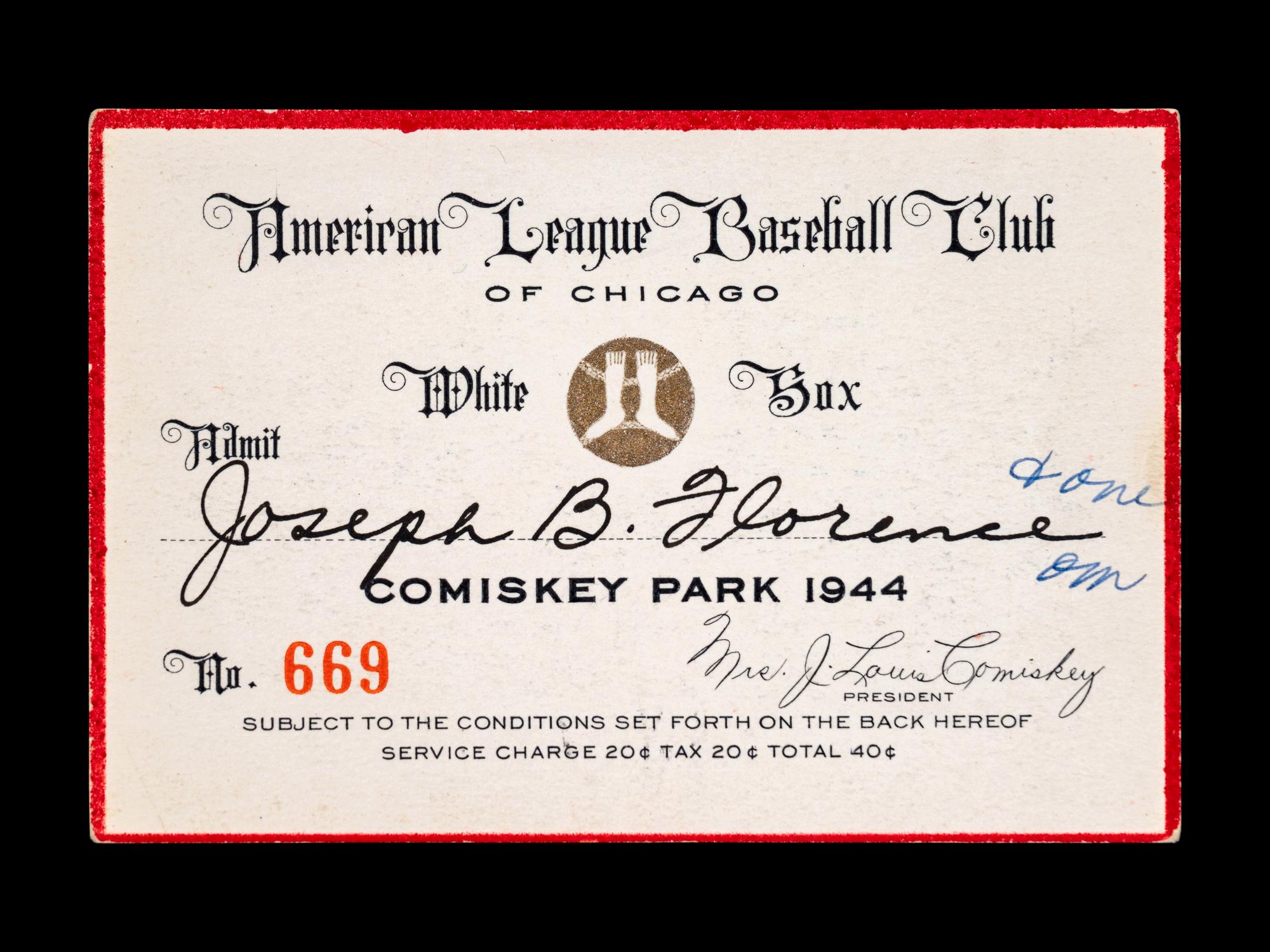A Group of Vintage Baseball Season Passes and All-Star Game Tickets,