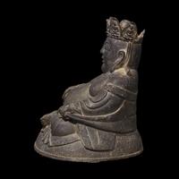 A Chinese Patinated Bronze Figure of Budai, Late Ming/Early Qing Dynasty 明末清初 銅布袋和尚