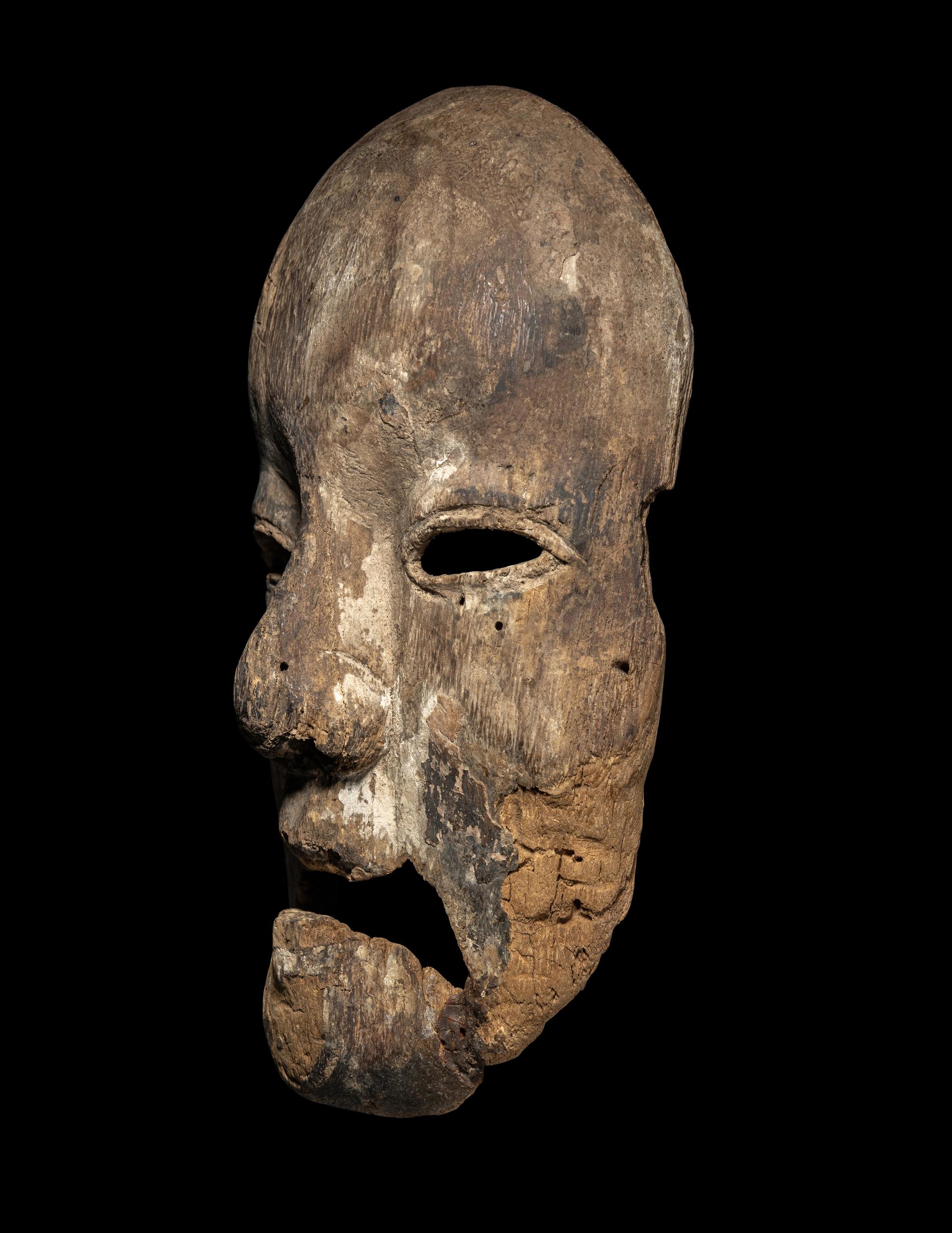 A Japanese Noh Mask of a Woman